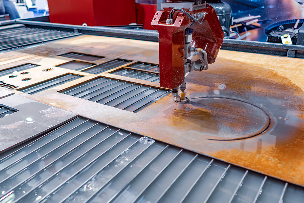 Water jet cutting in Abu Dhabi